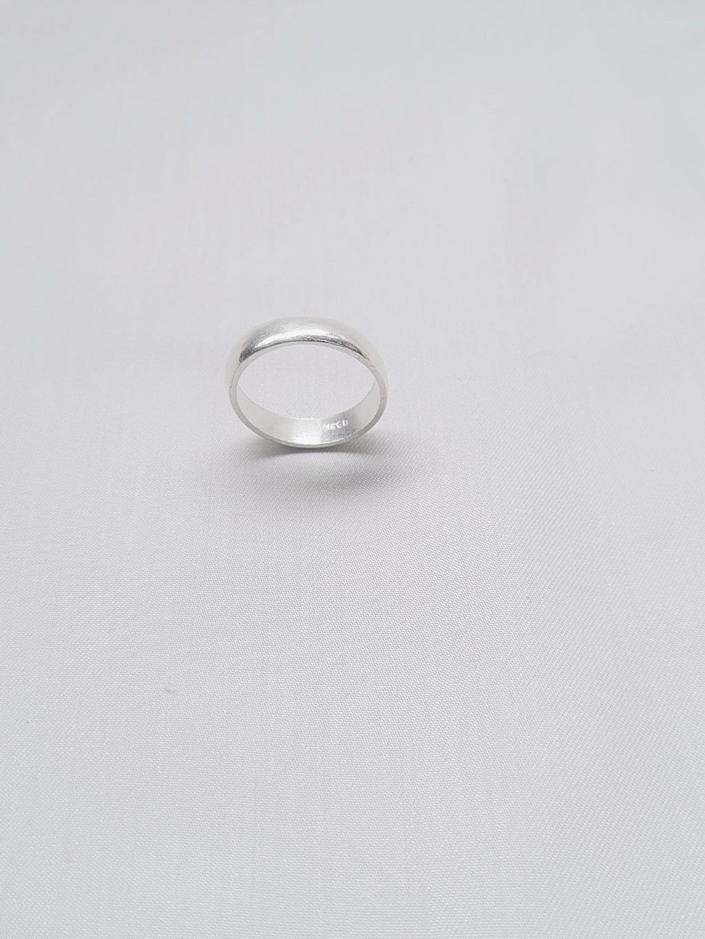 Pure Line Band 92.5 Silver Ring