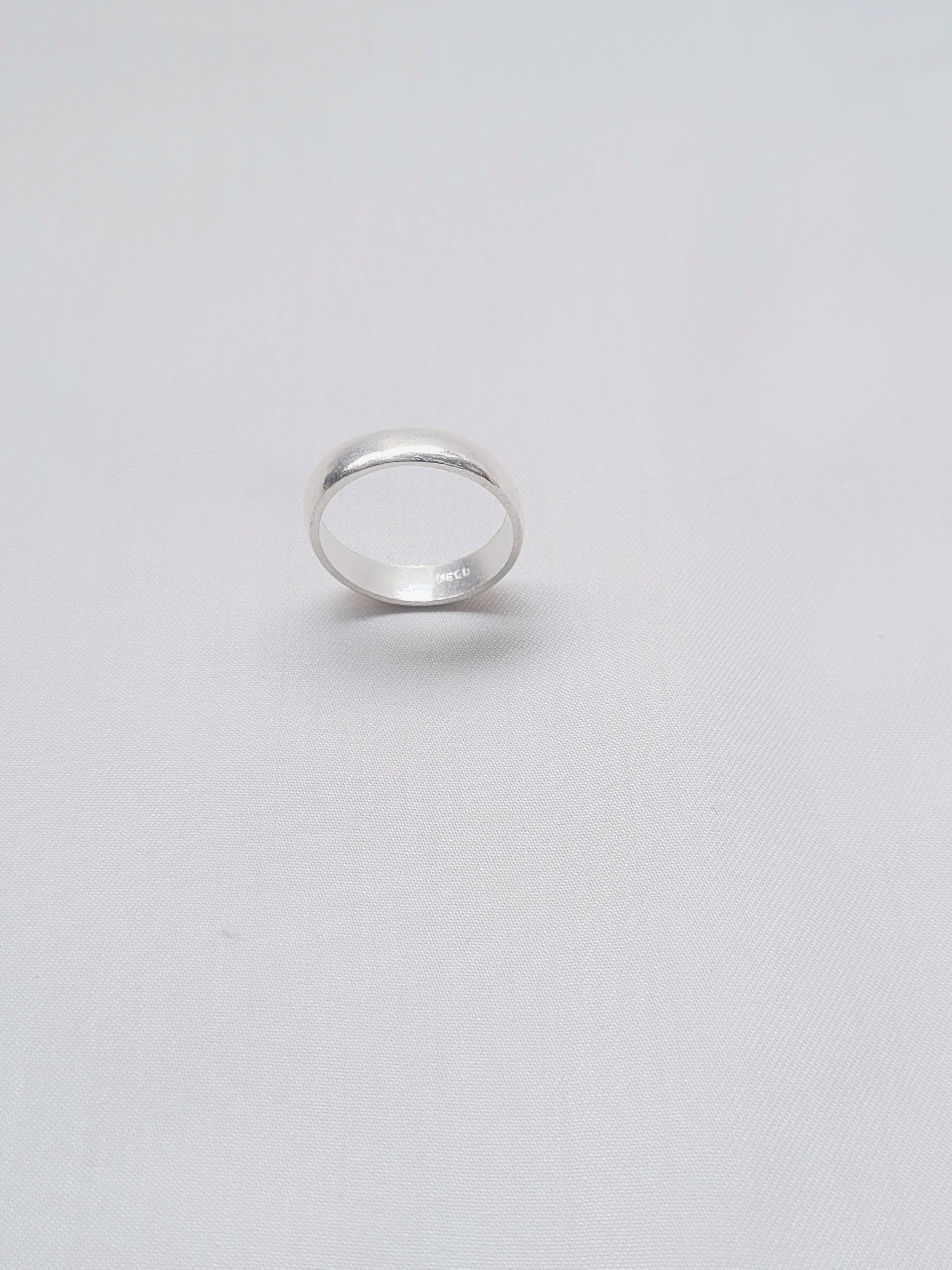 Pure Line Band 92.5 Silver Ring