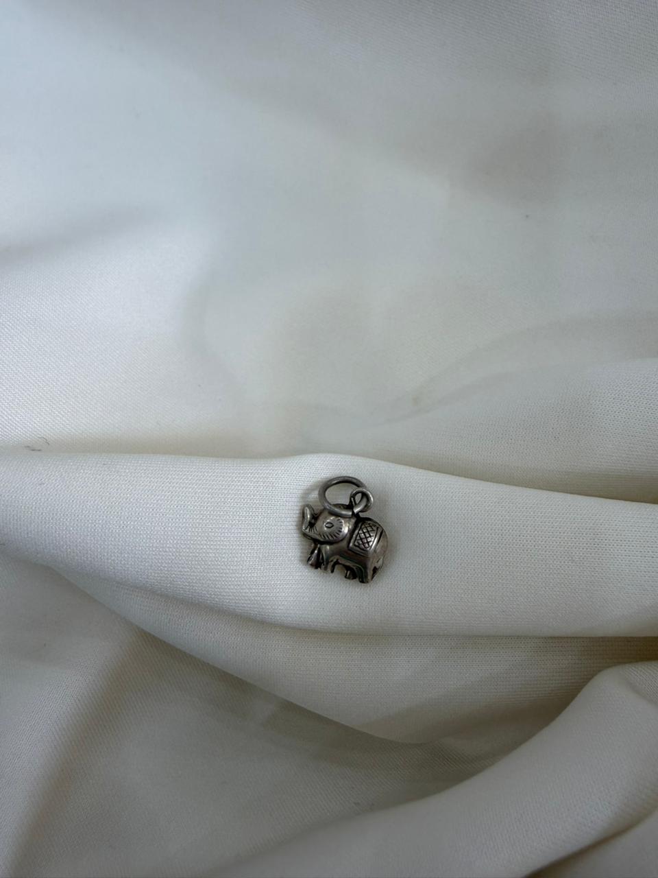 Kids Chota Haathi Pendants - Elephant 925 Silver Handcrafted Pendant (With or Without Chain)