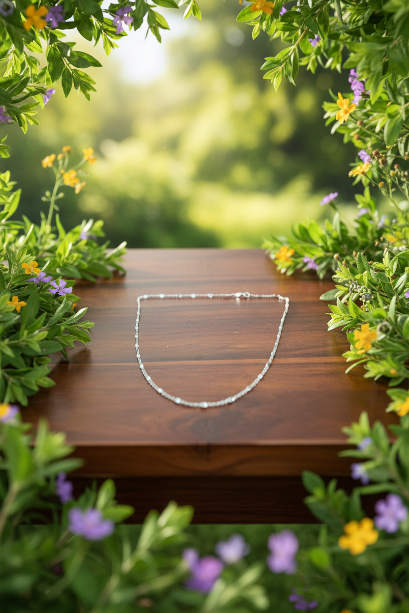 Lunaris- Silver Handcrafted 925 Chain