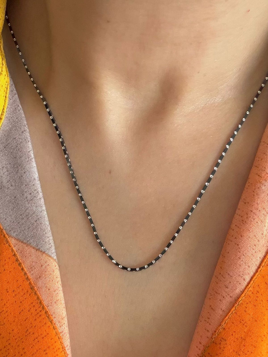 Python- Silver Handcrafted 925 Chain