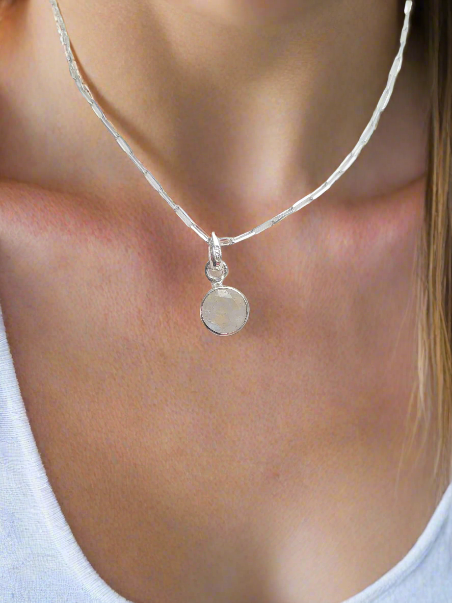 Rainbow Glow 92.5 Silver Pendant (Without Chain)