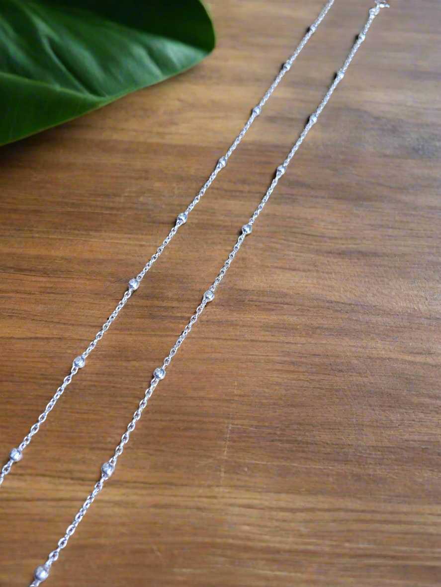 Reshmi - Handcrafted 92.5 Light Weight Anklet