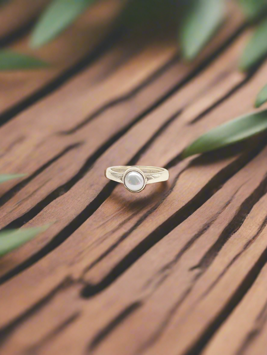 Lunar Whisper 92.5 Silver Handcrafted Ring