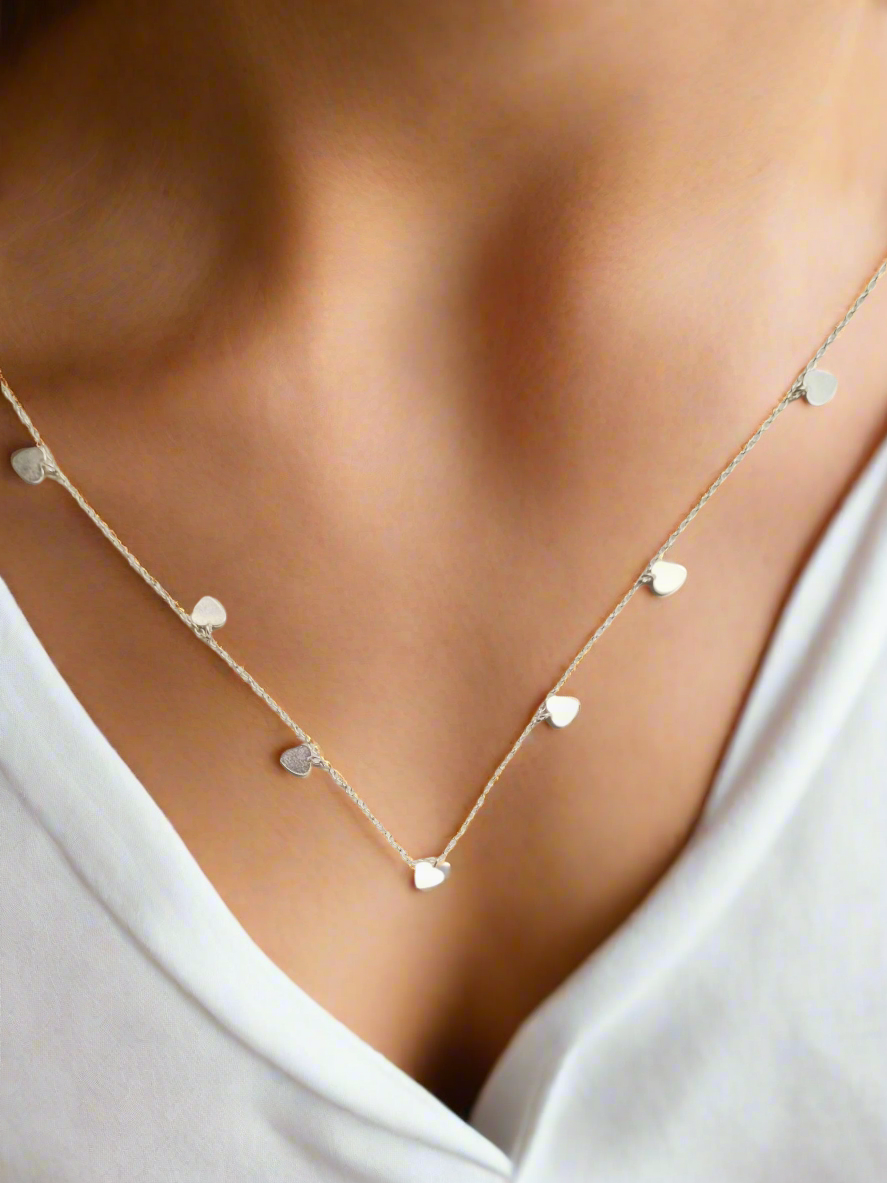 Sagarika – Distant Heart Necklace 92.5 Silver