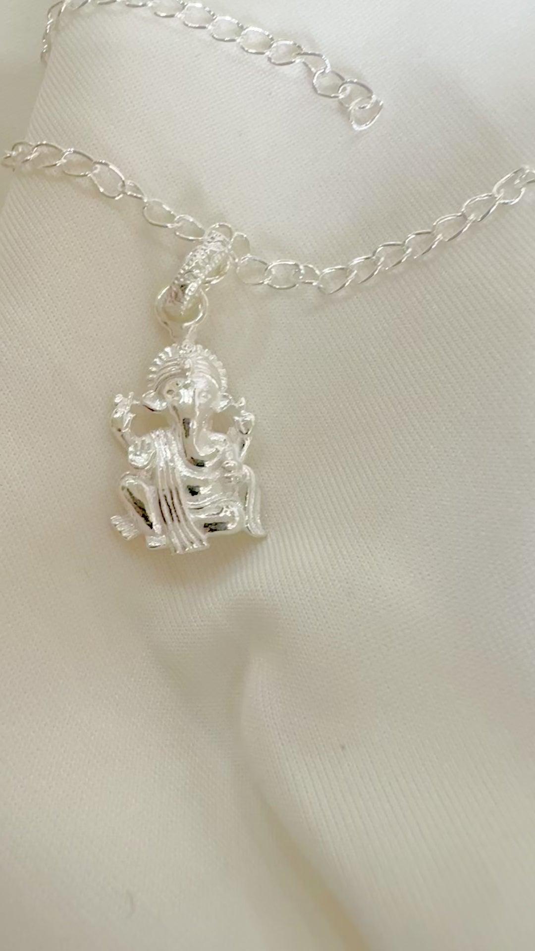 Ganesha Silver Rakhis for Bhai Bhabhi (Lumba) – 925 Handcrafted Silver