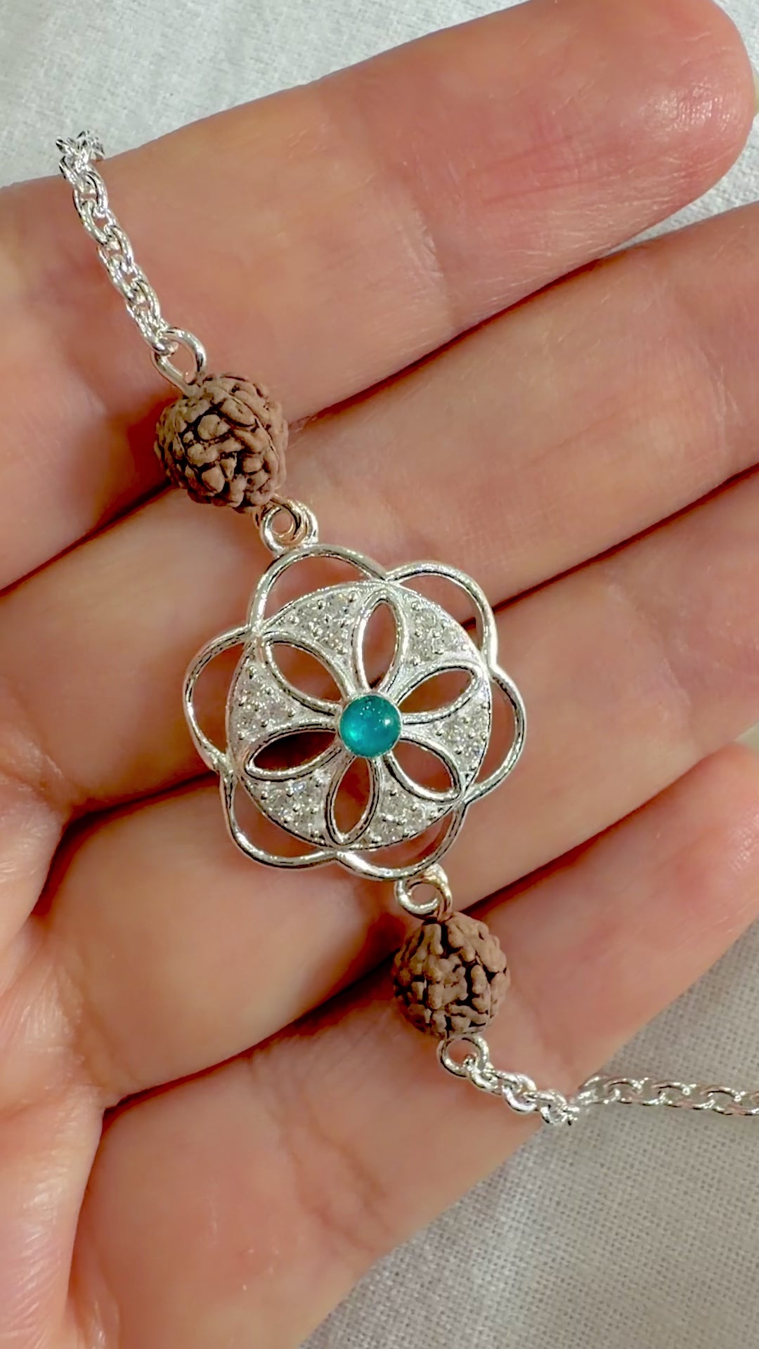 Rudra Mandala Rakhi – 925 Silver