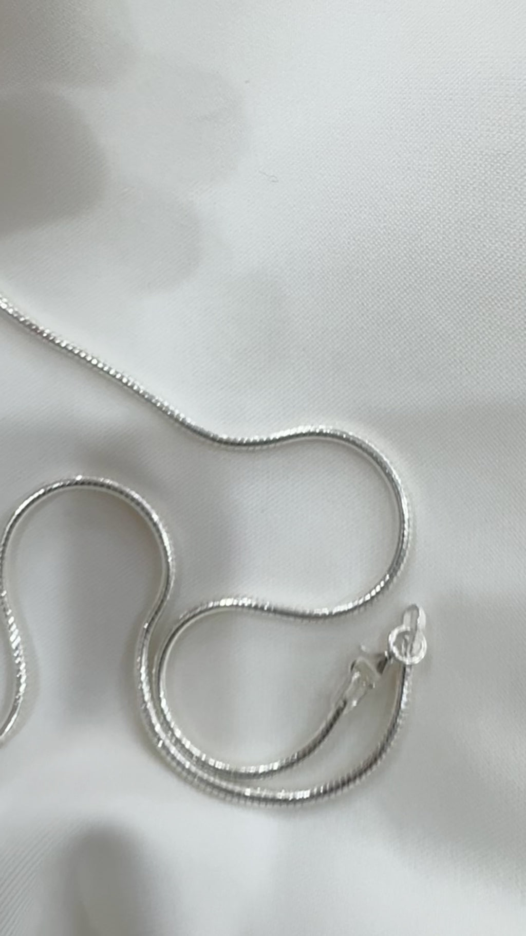 Neysa 92.5 Silver Snake Chain