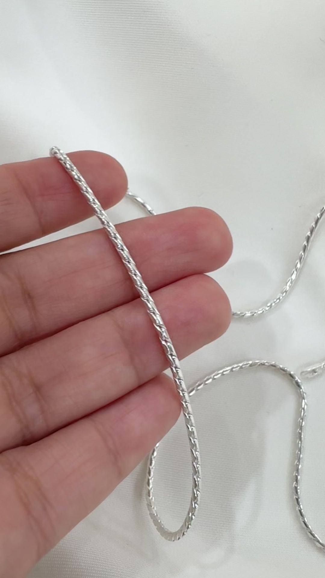 Amaira Silver Rope Chain 92.5 Silver