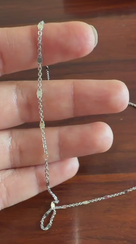 Lunaris- Silver Handcrafted 925 Chain