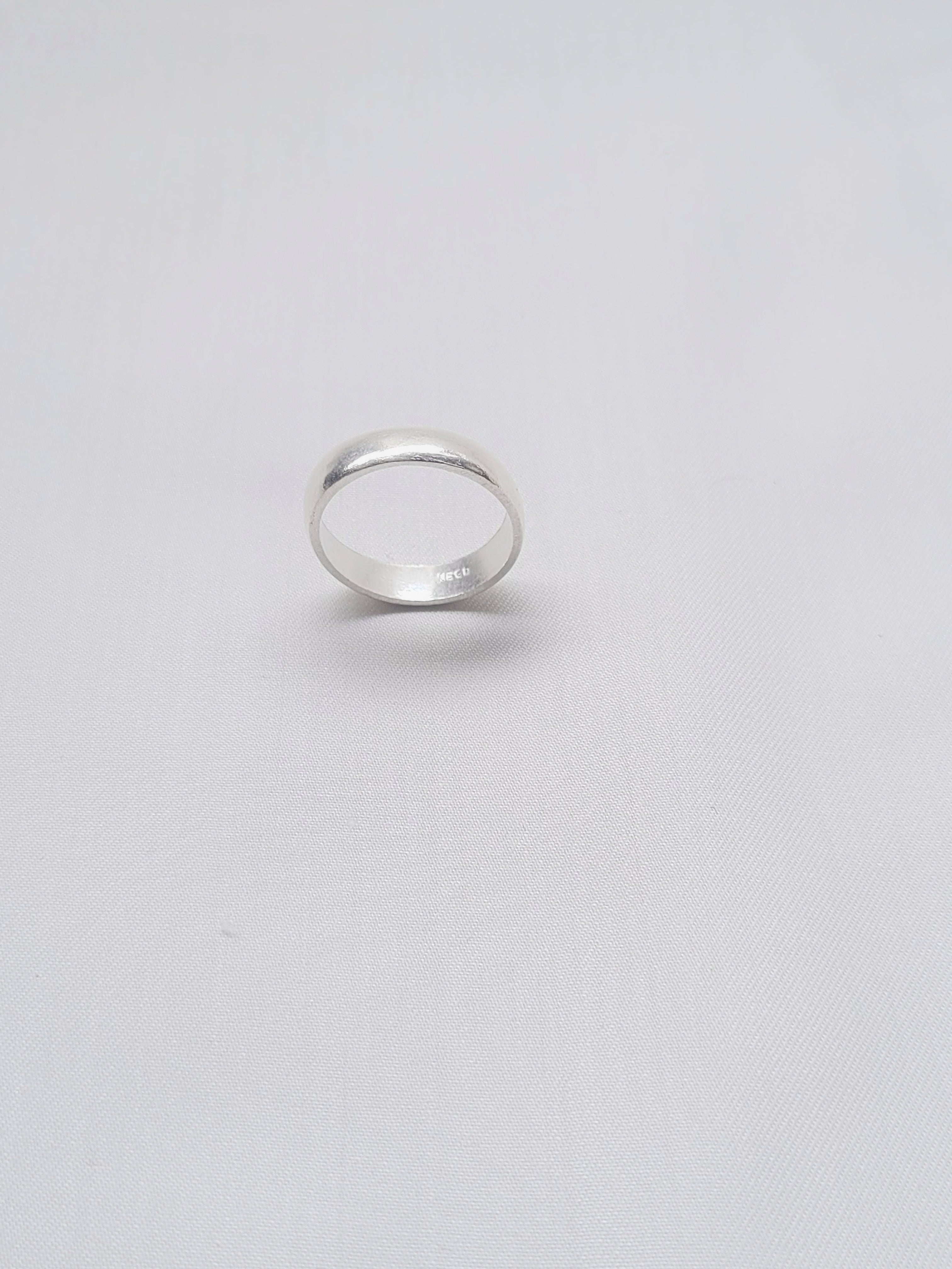Pure Line Band 92.5 Silver Ring