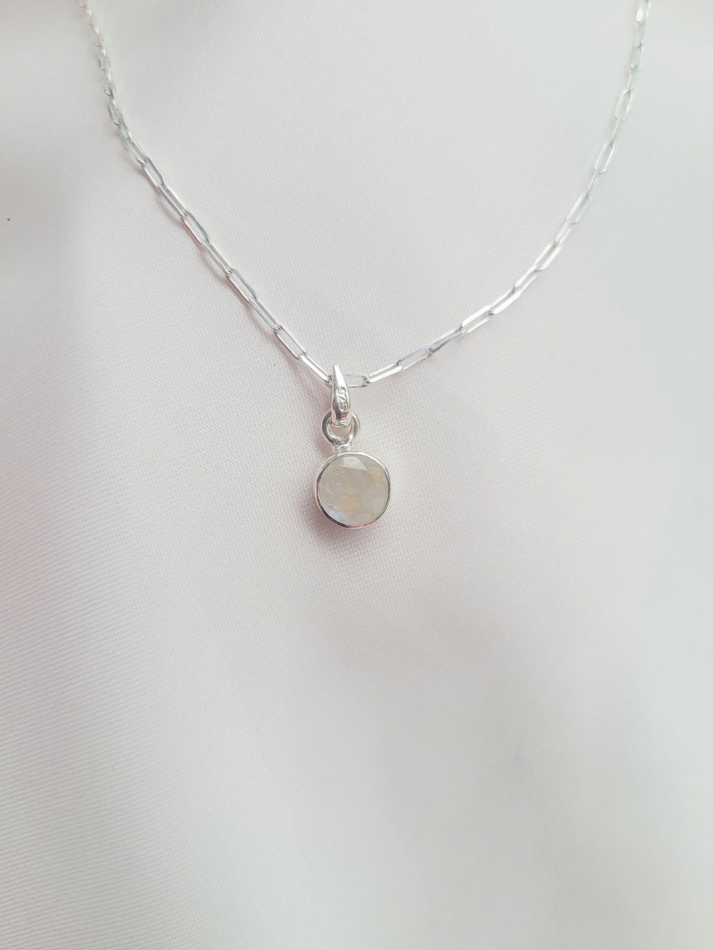 Rainbow Glow 92.5 Silver Pendant (Without Chain)