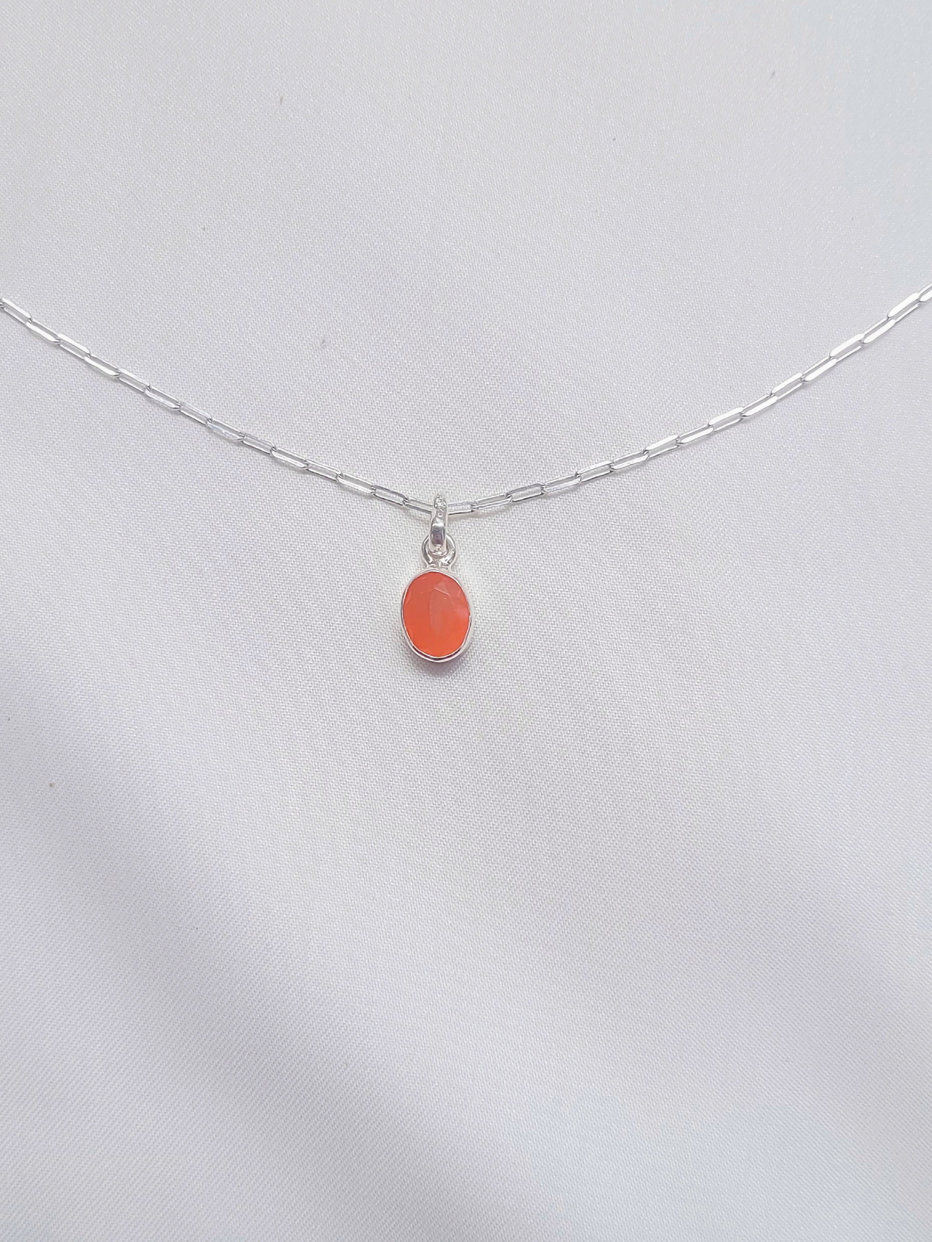 Sunset Glow 92.5 Silver Pendant (Without Chain)