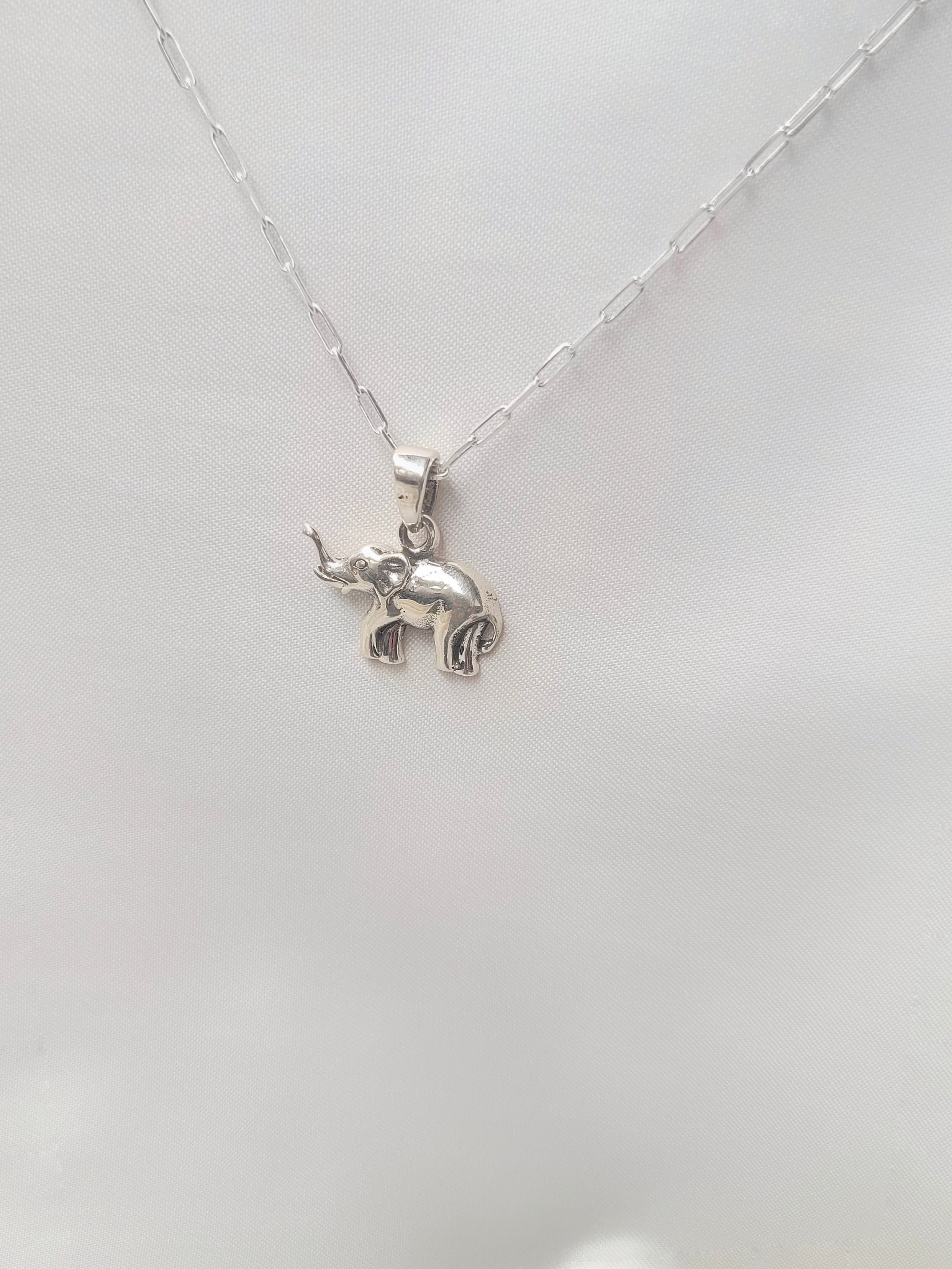 Tusker Charm 92.5 Silver Pendant (Without Chain) - Handcrafted