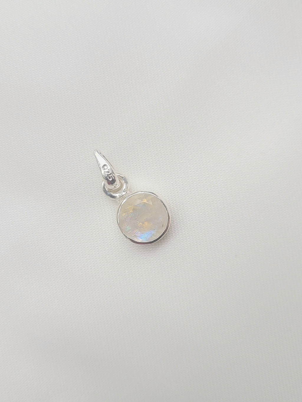 Rainbow Glow 92.5 Silver Pendant (Without Chain)