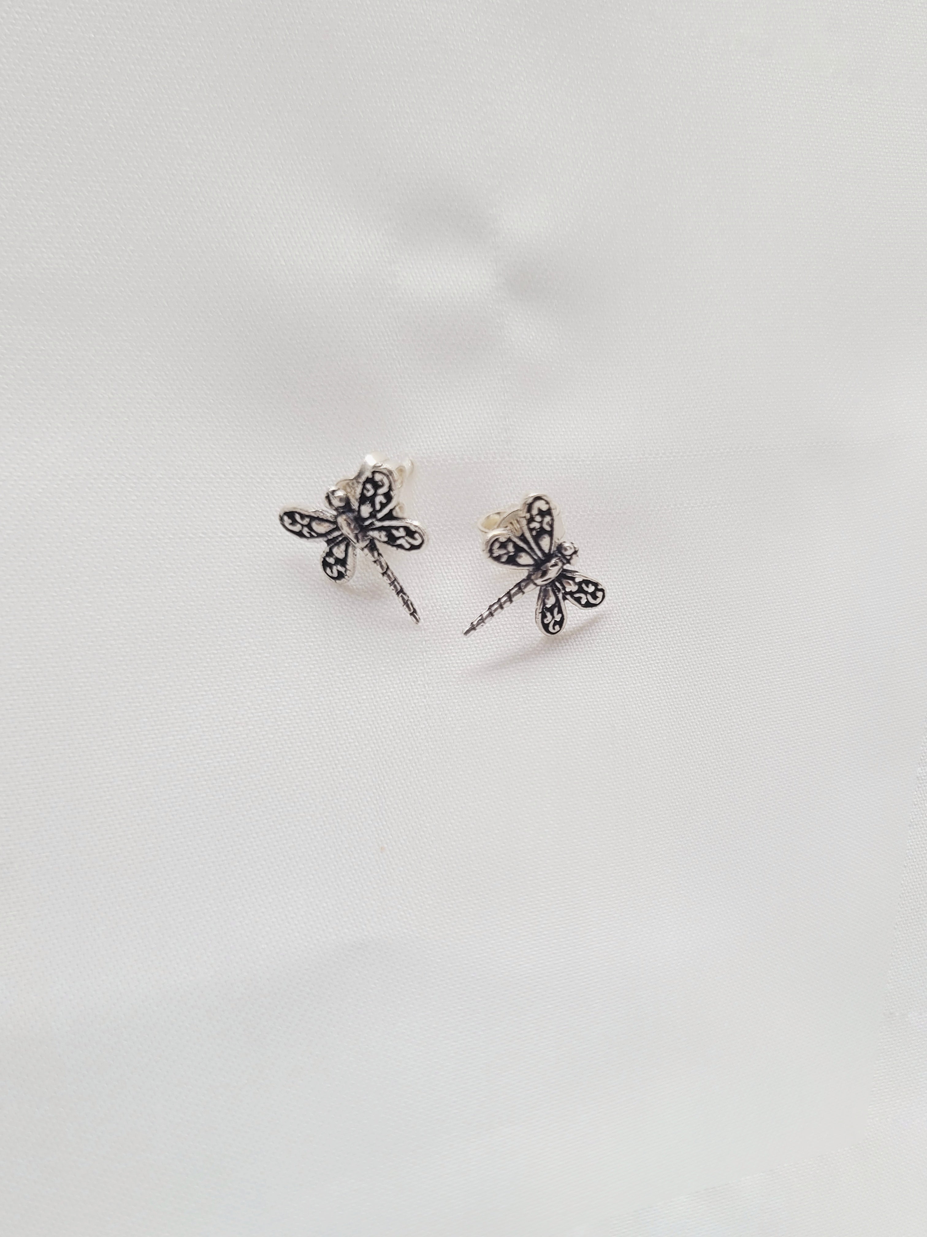 Dragon Fly Whisper 92.5 Silver Studs - Handcrafted