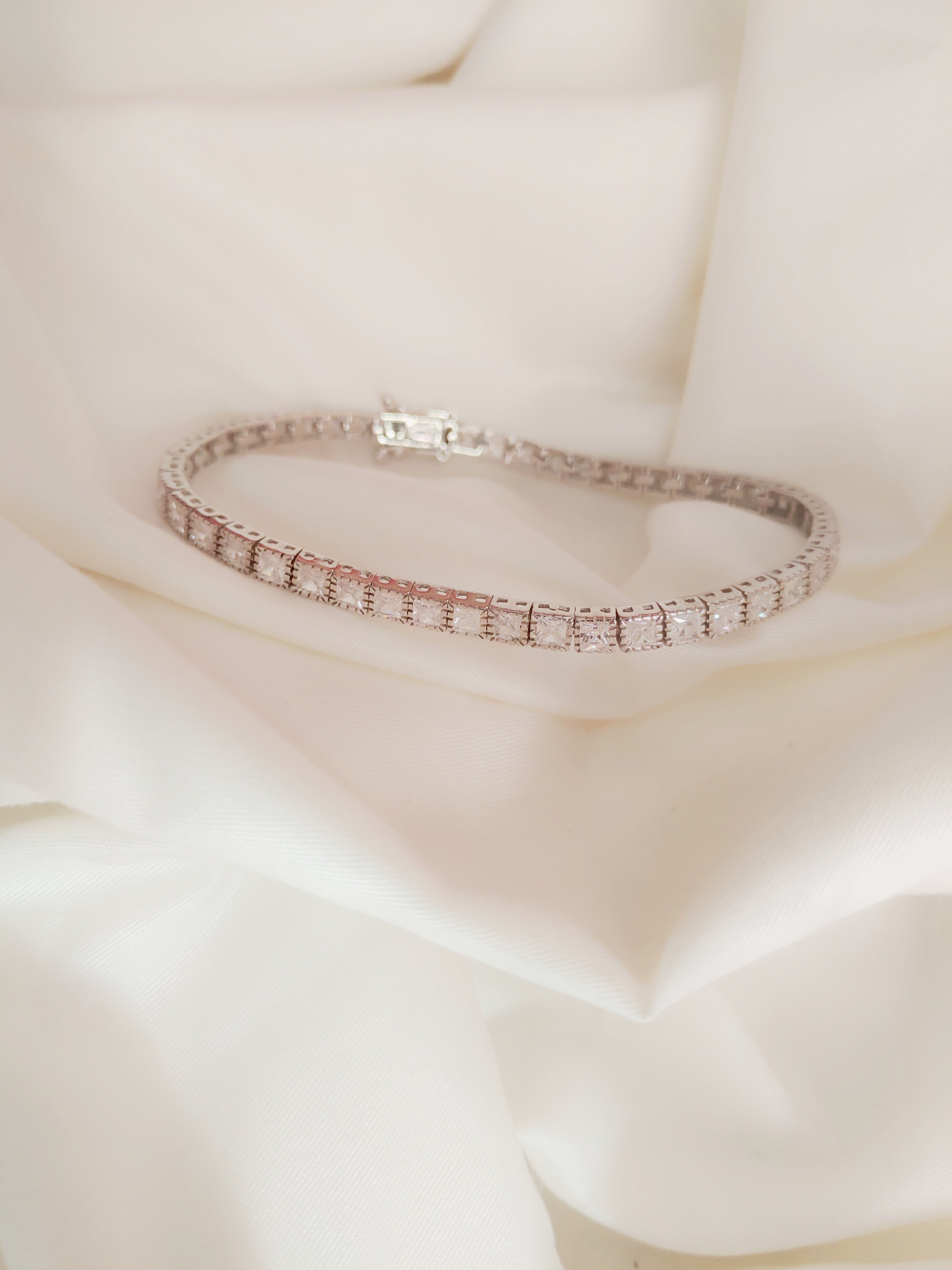 Elite CZ Studded Minimalistic Men's 92.5 Bracelet