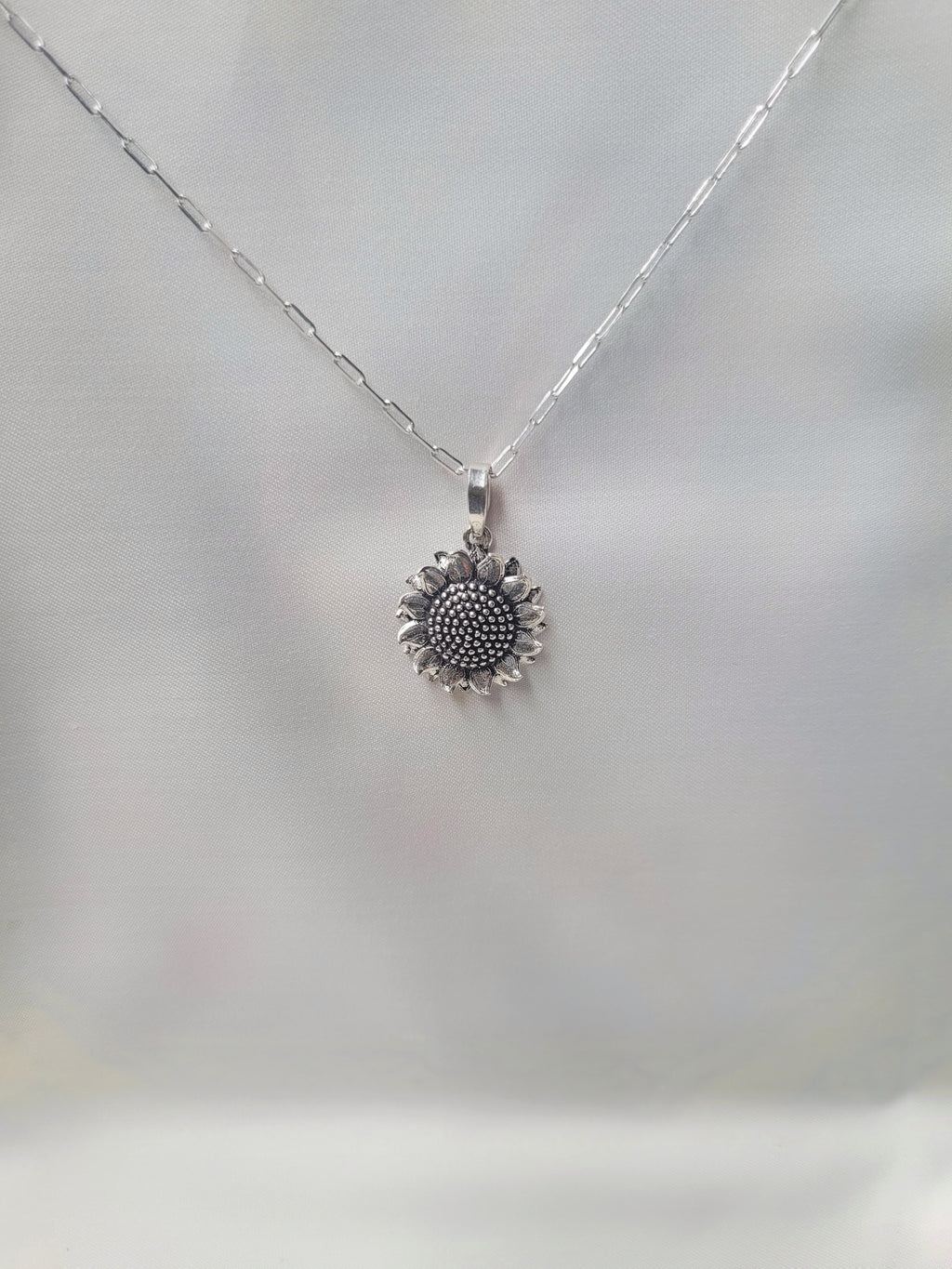 The Sunshine Sunbloom 92.5 Silver Pendant (Without Chain)