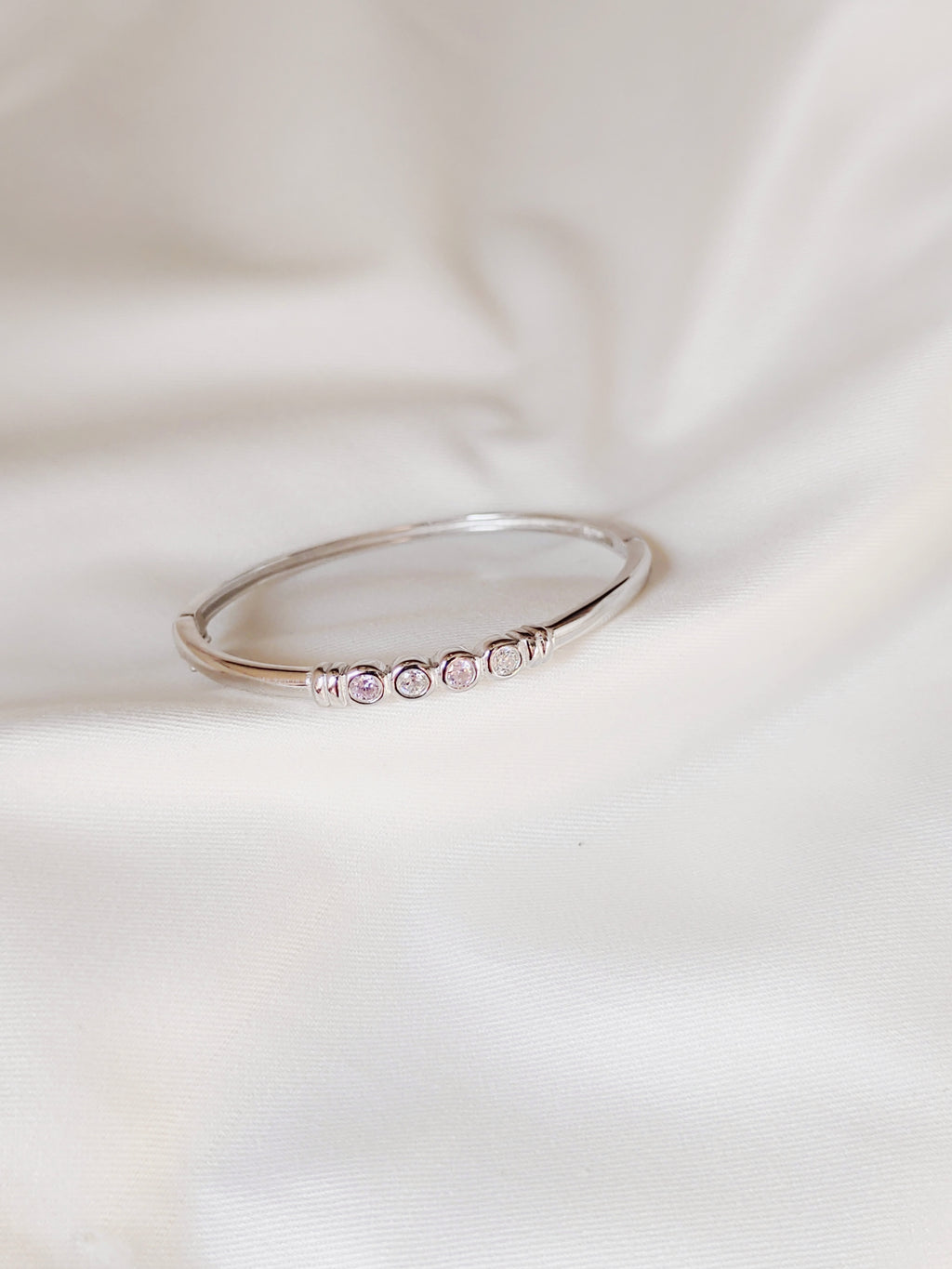 Twinkle - 92.5 Silver Bracelet With CZ Stones for Kids