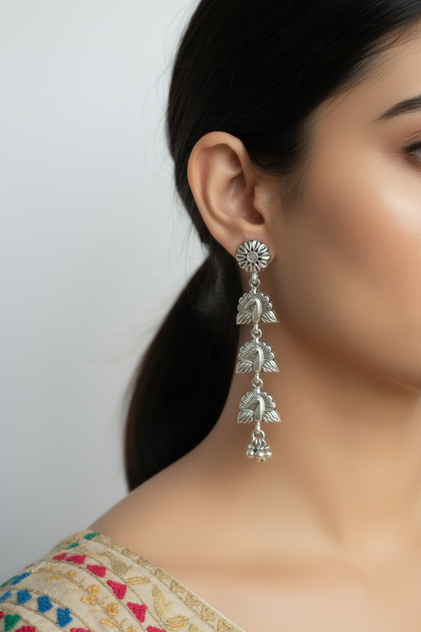 Mayur Charm 925 Silver Dangle