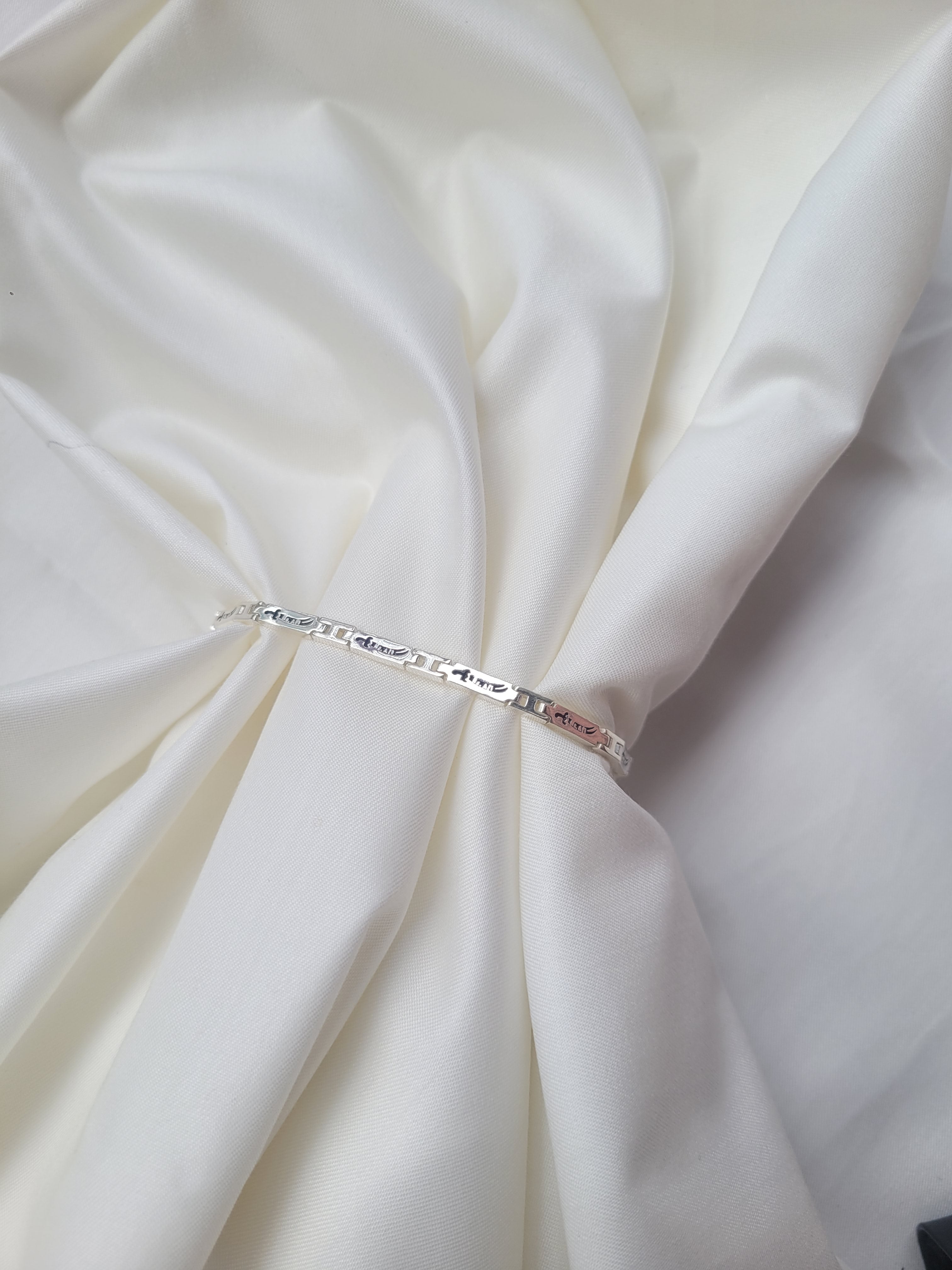 Silver Glide Minimalistic Men's 92.5 Bracelet