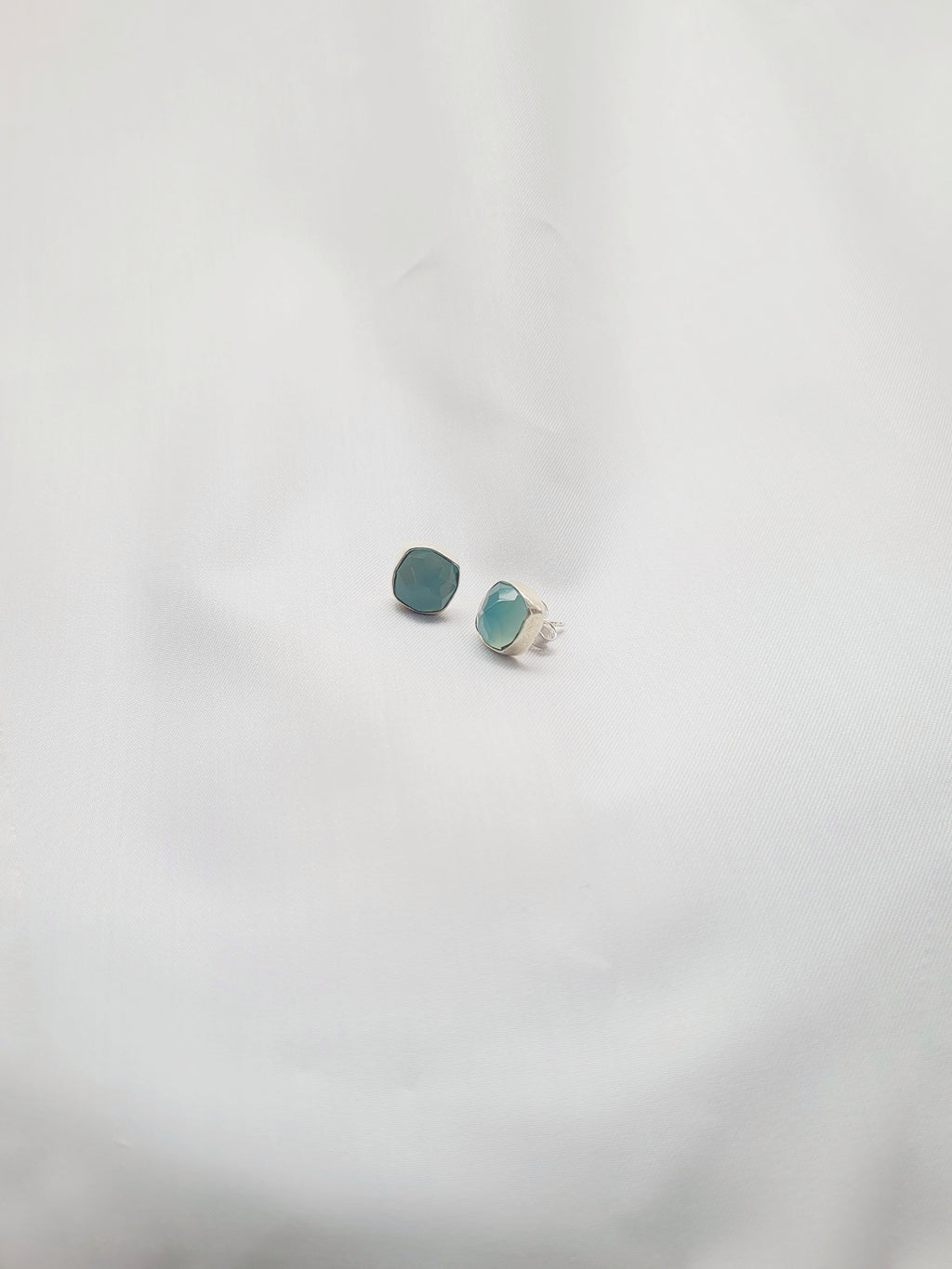 Glow Stone 92.5 Silver Studs - Handcrafted