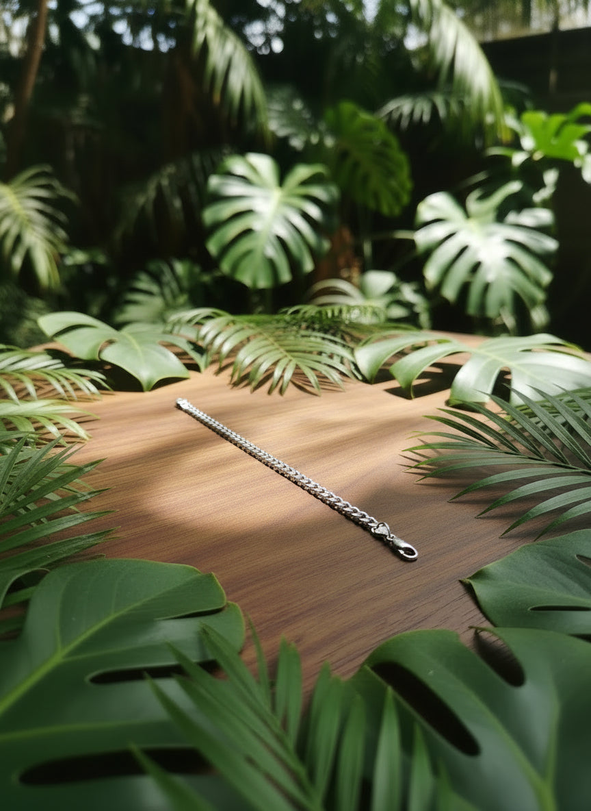 Silver Nova Minimalistic Men's 92.5 Bracelet