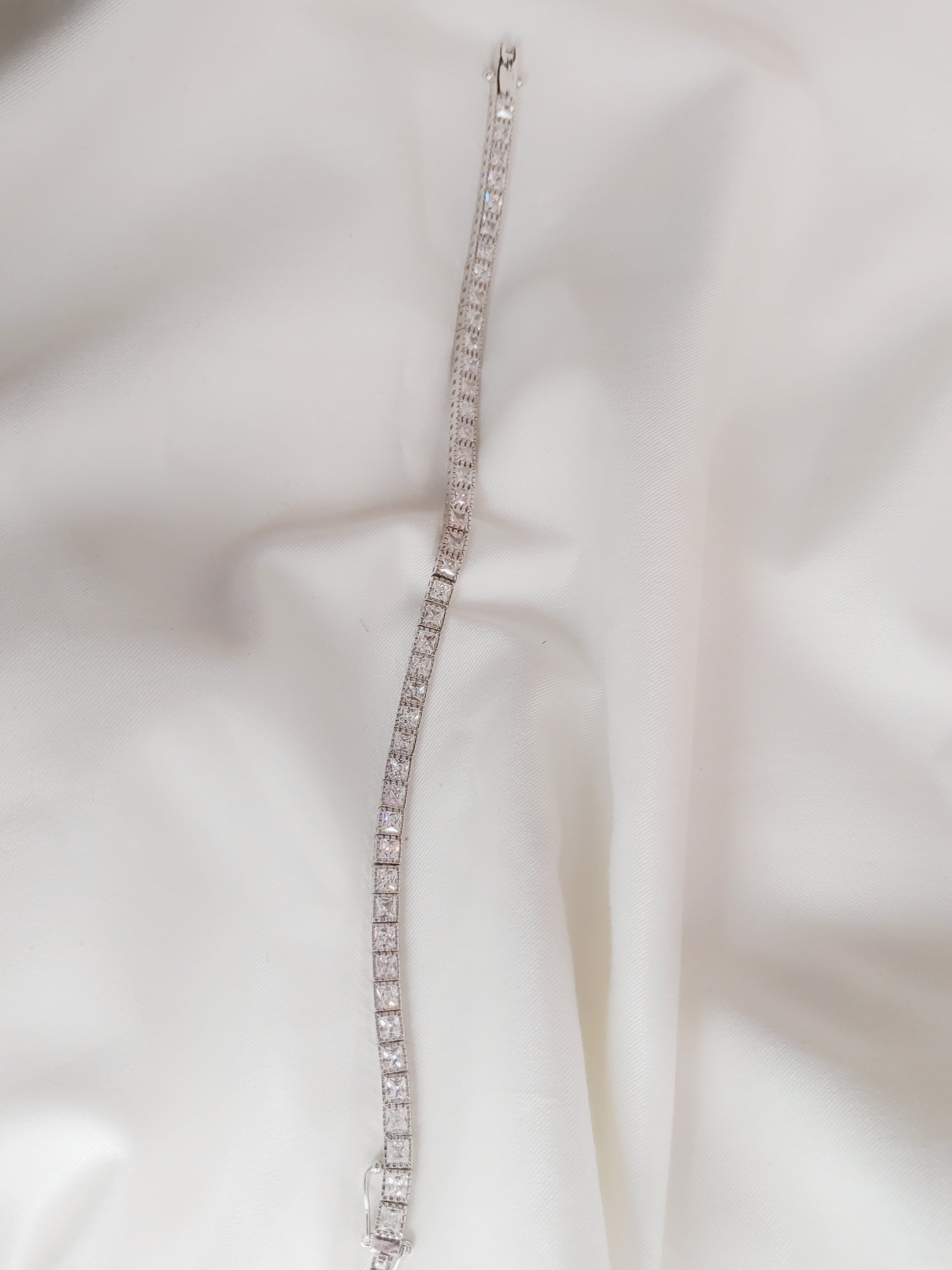 Elite CZ Studded Minimalistic Men's 92.5 Bracelet