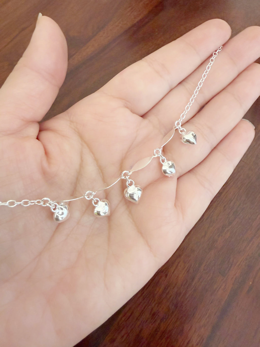 Hridya Manjri 925 Lightweight Silver Anklet - Single