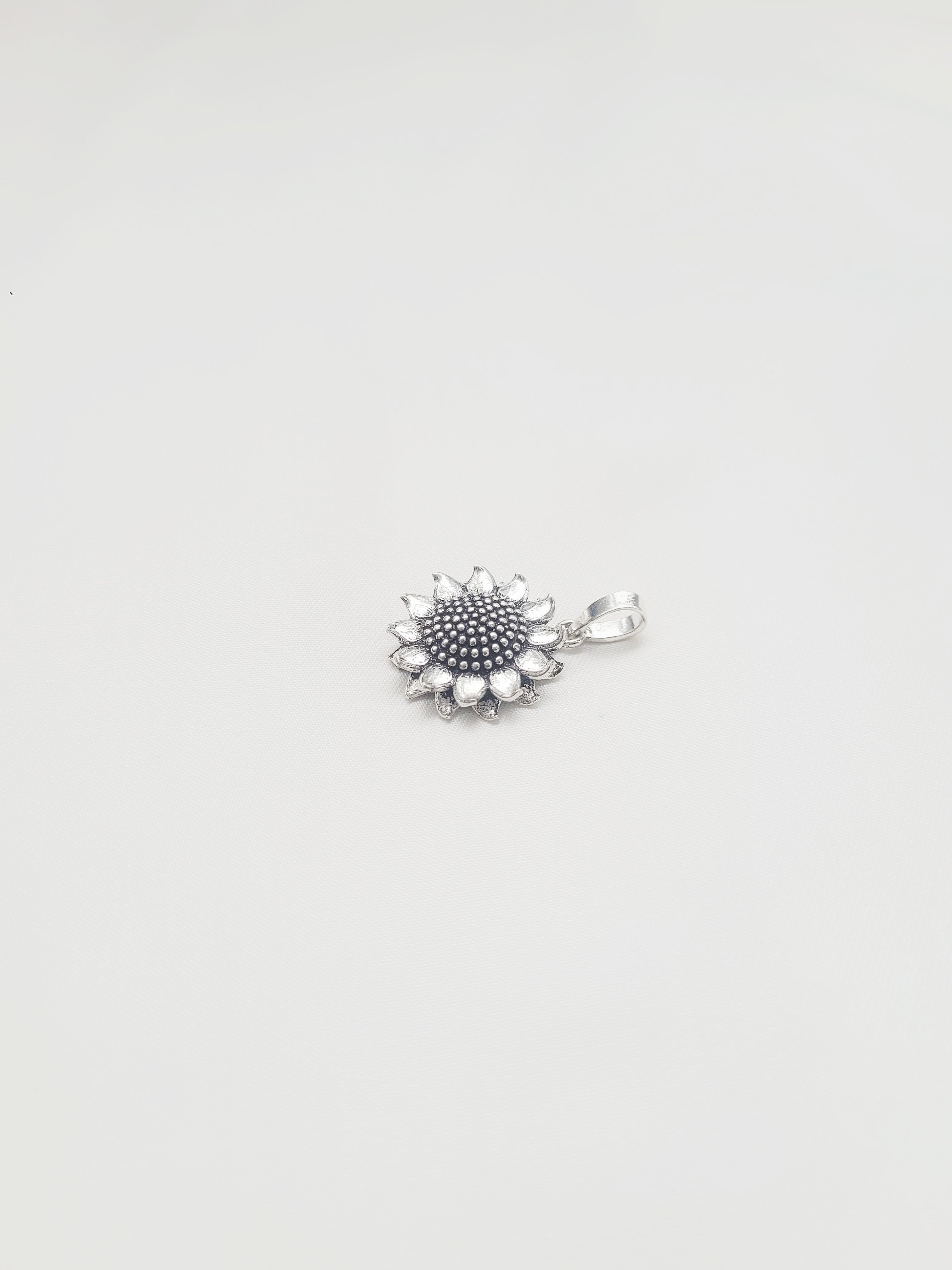 The Sunshine Sunbloom 92.5 Silver Pendant (Without Chain)