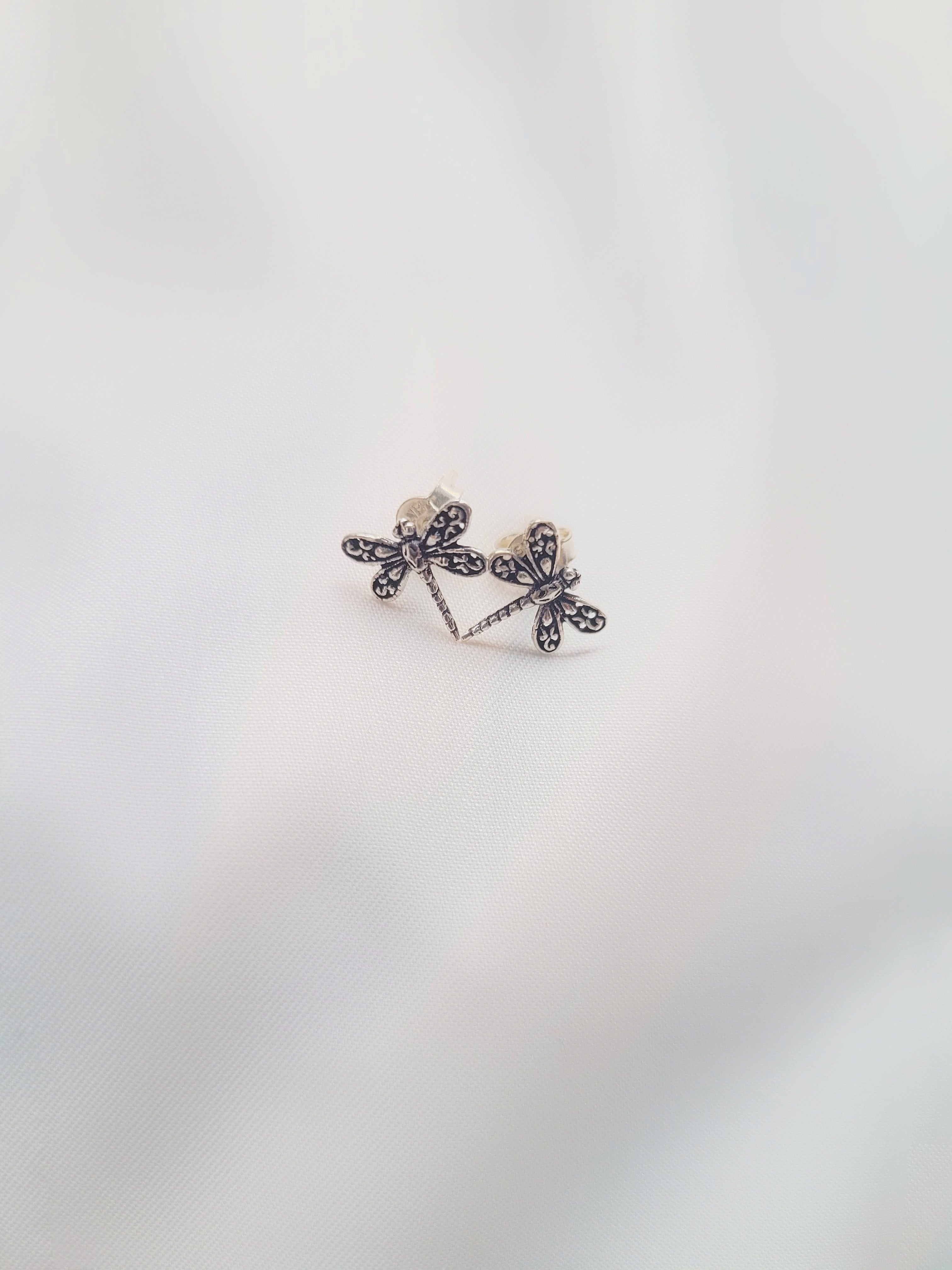 Dragon Fly Whisper 92.5 Silver Studs - Handcrafted
