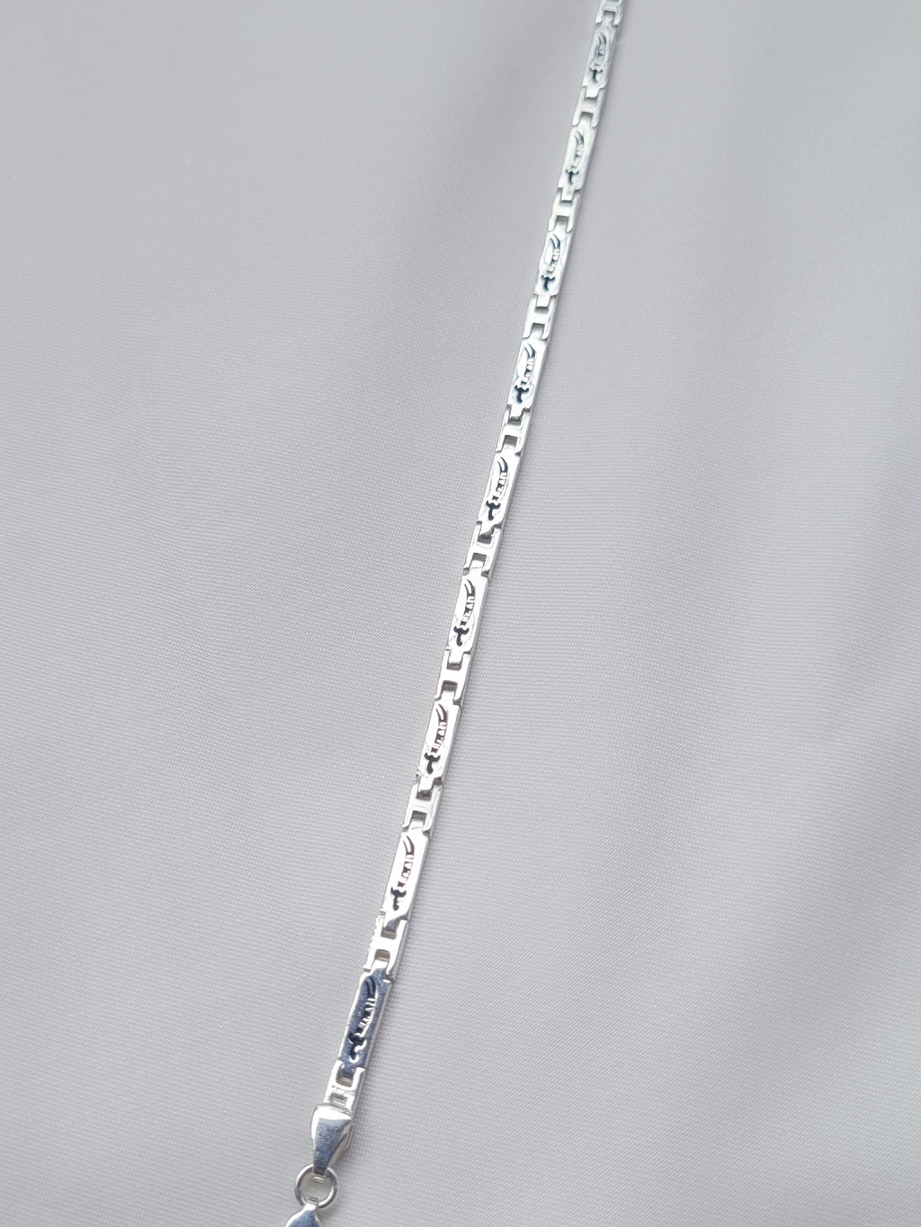 Silver Glide Minimalistic Men's 92.5 Bracelet