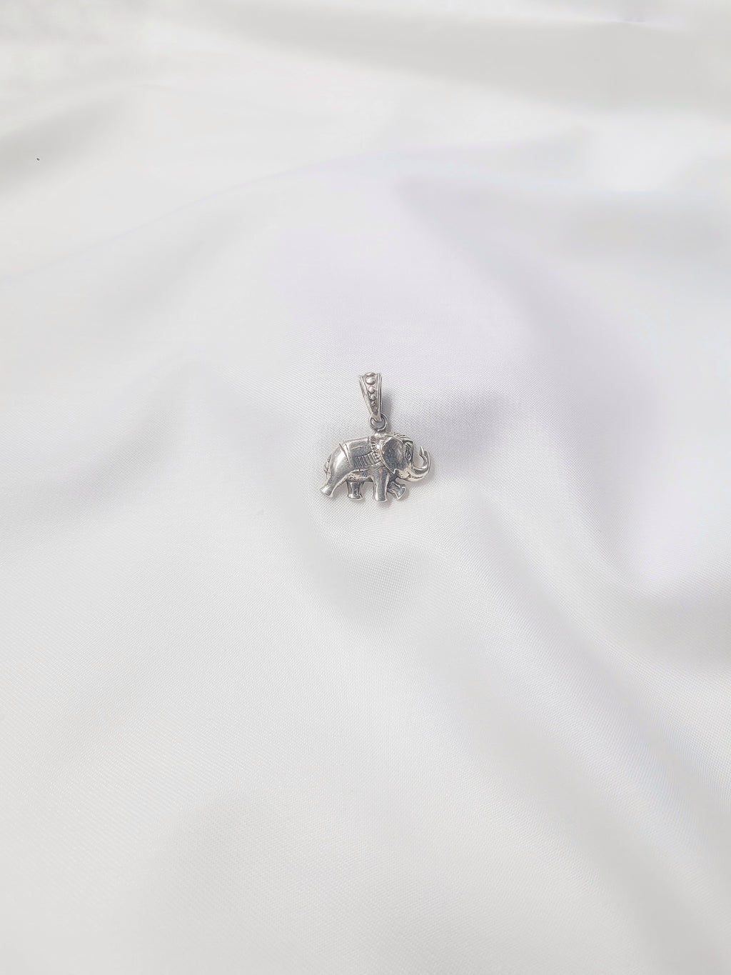 Royal Tusker 92.5 Silver Pendant (Without Chain) - Handcrafted