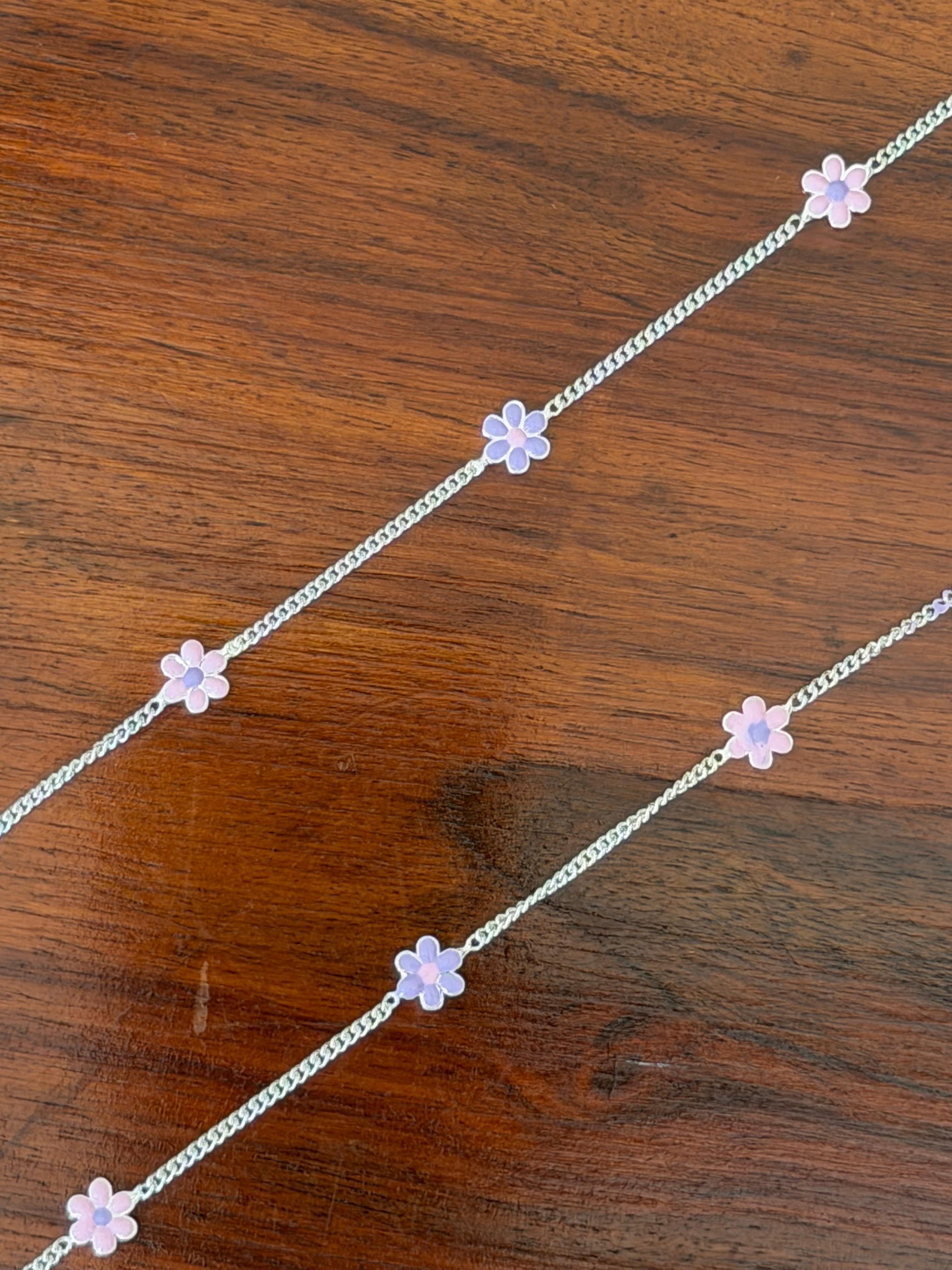 Phuli Little Steps - 92.5 Silver Anklets for Kids
