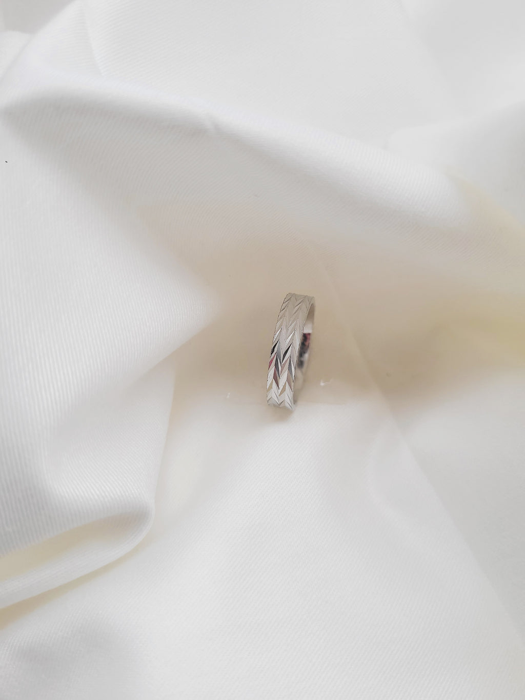 Silver Twist Band 92.5 Silver Ring