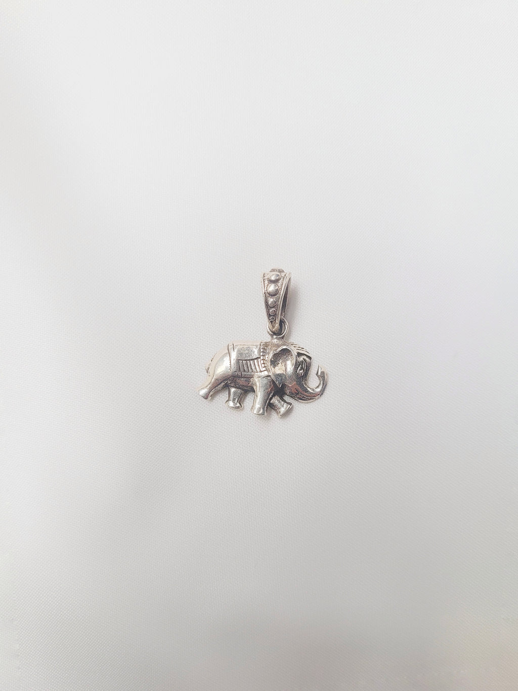 Royal Tusker 92.5 Silver Pendant (Without Chain) - Handcrafted