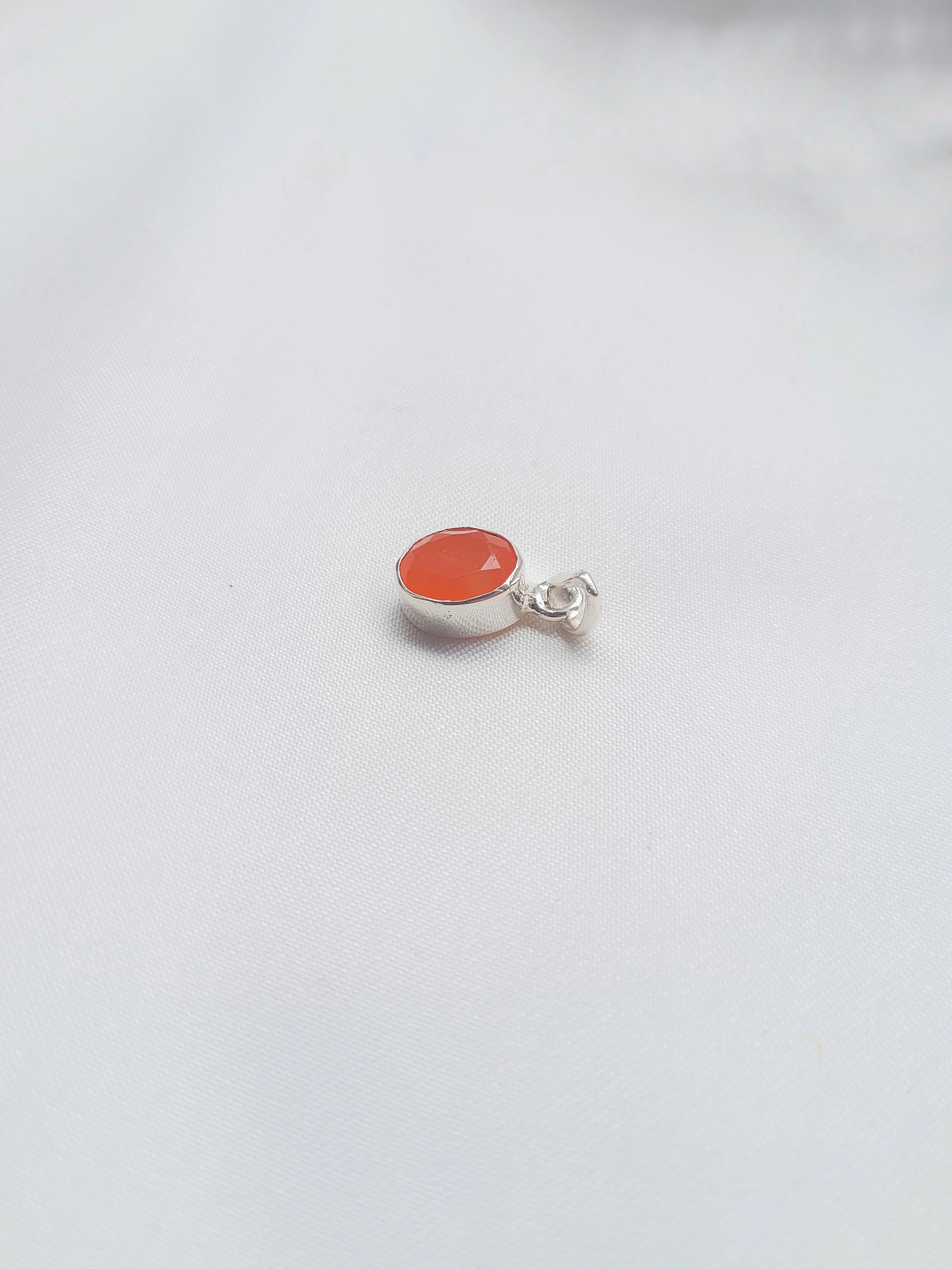 Sunset Glow 92.5 Silver Pendant (Without Chain)