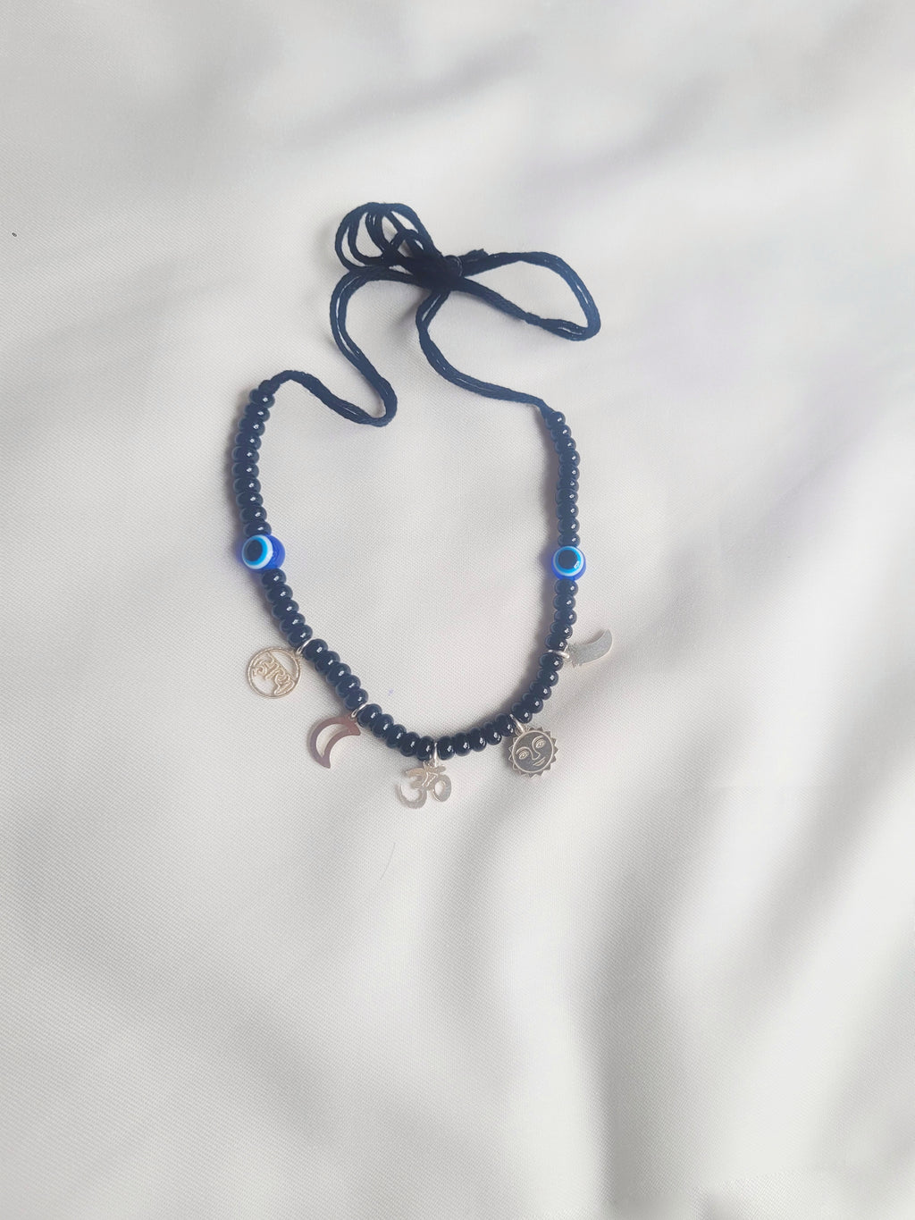Shishu Shakti Nazar Sutra Silver Flexible Size For Kids