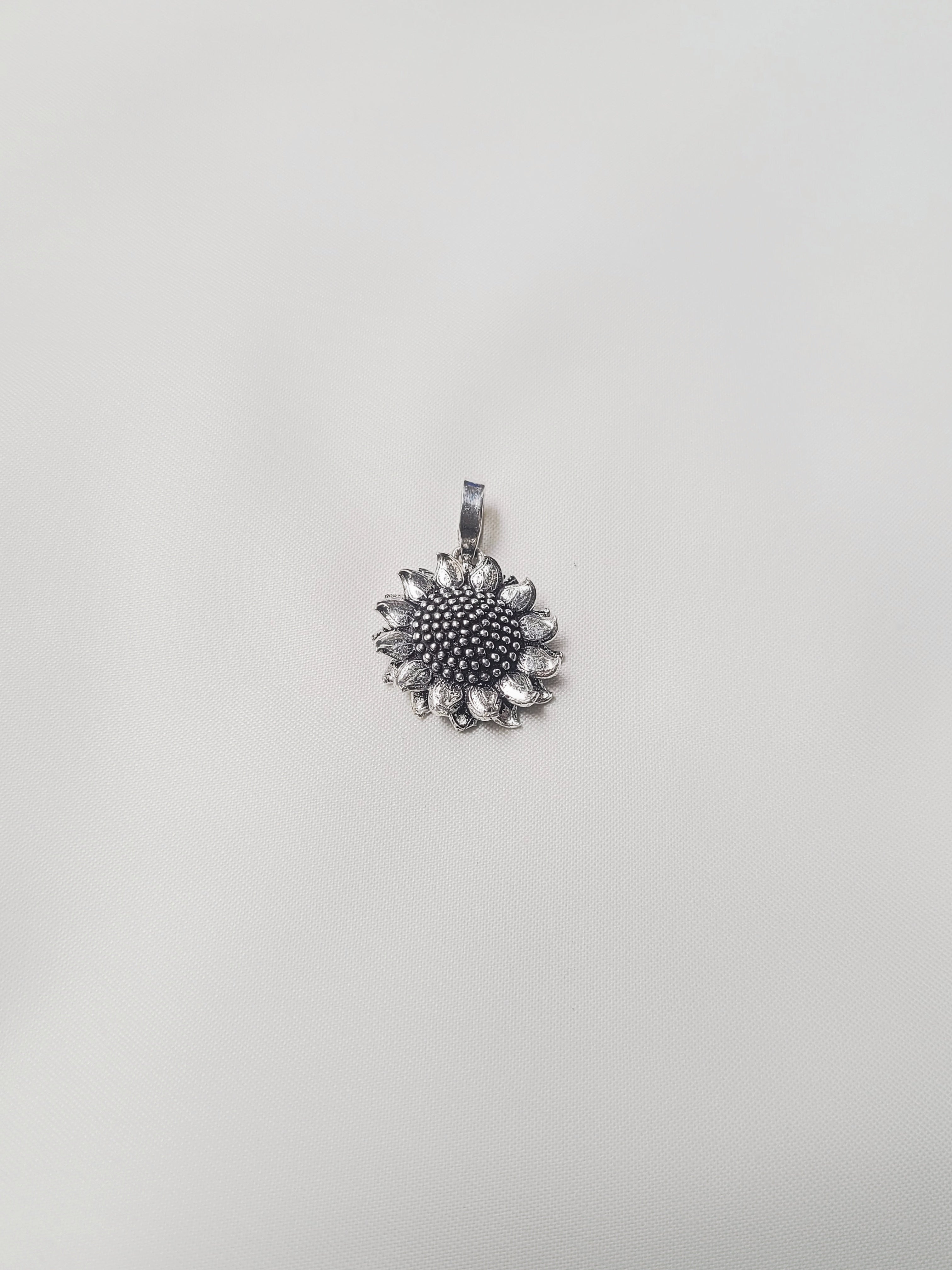 The Sunshine Sunbloom 92.5 Silver Pendant (Without Chain)