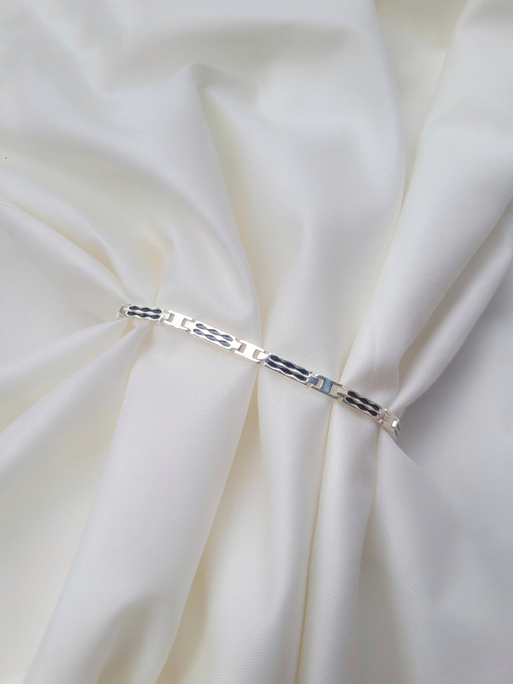 Silver Drift Minimalistic Men's 92.5 Bracelet