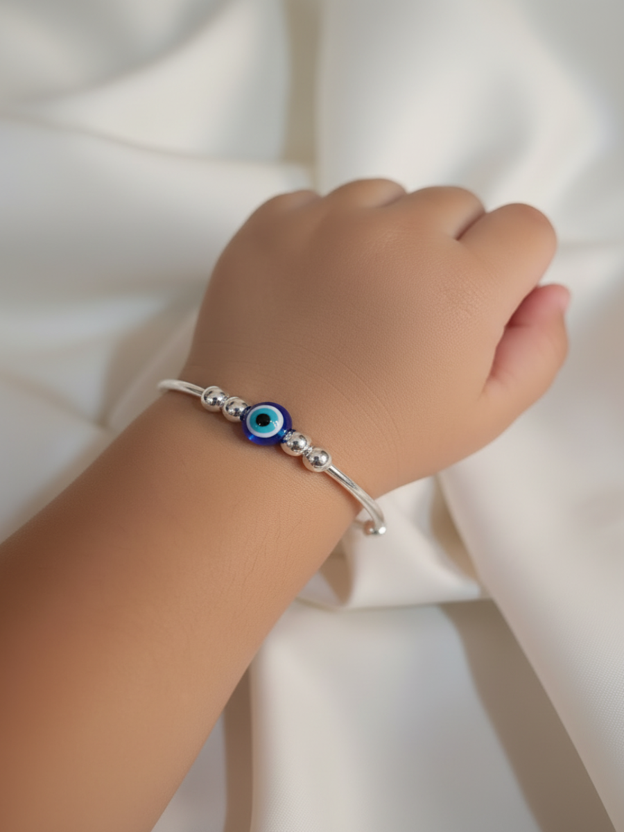Evil Eye - 925 Adjustable Size Nazaria Set for Kids