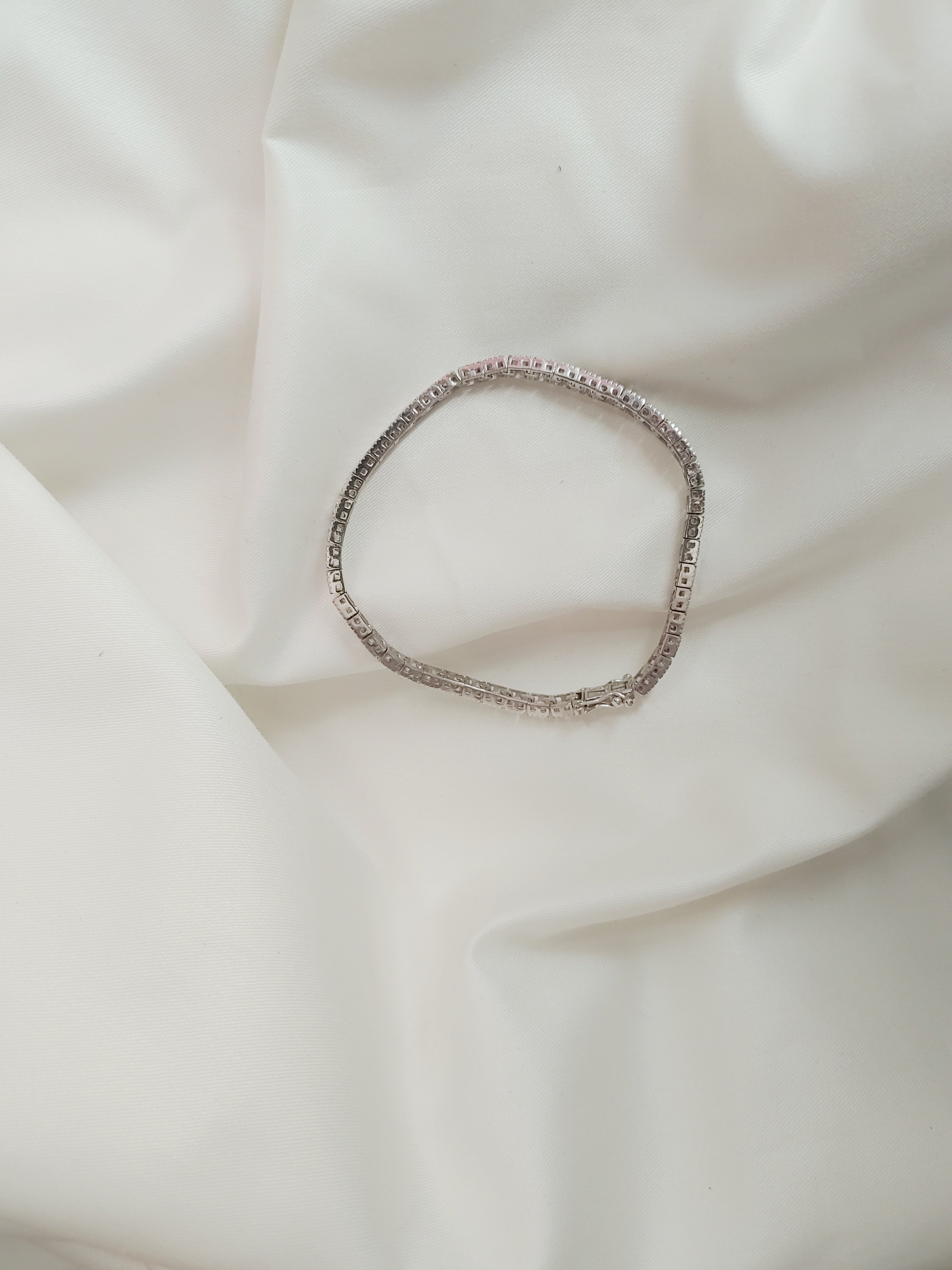 Elite CZ Studded Minimalistic Men's 92.5 Bracelet