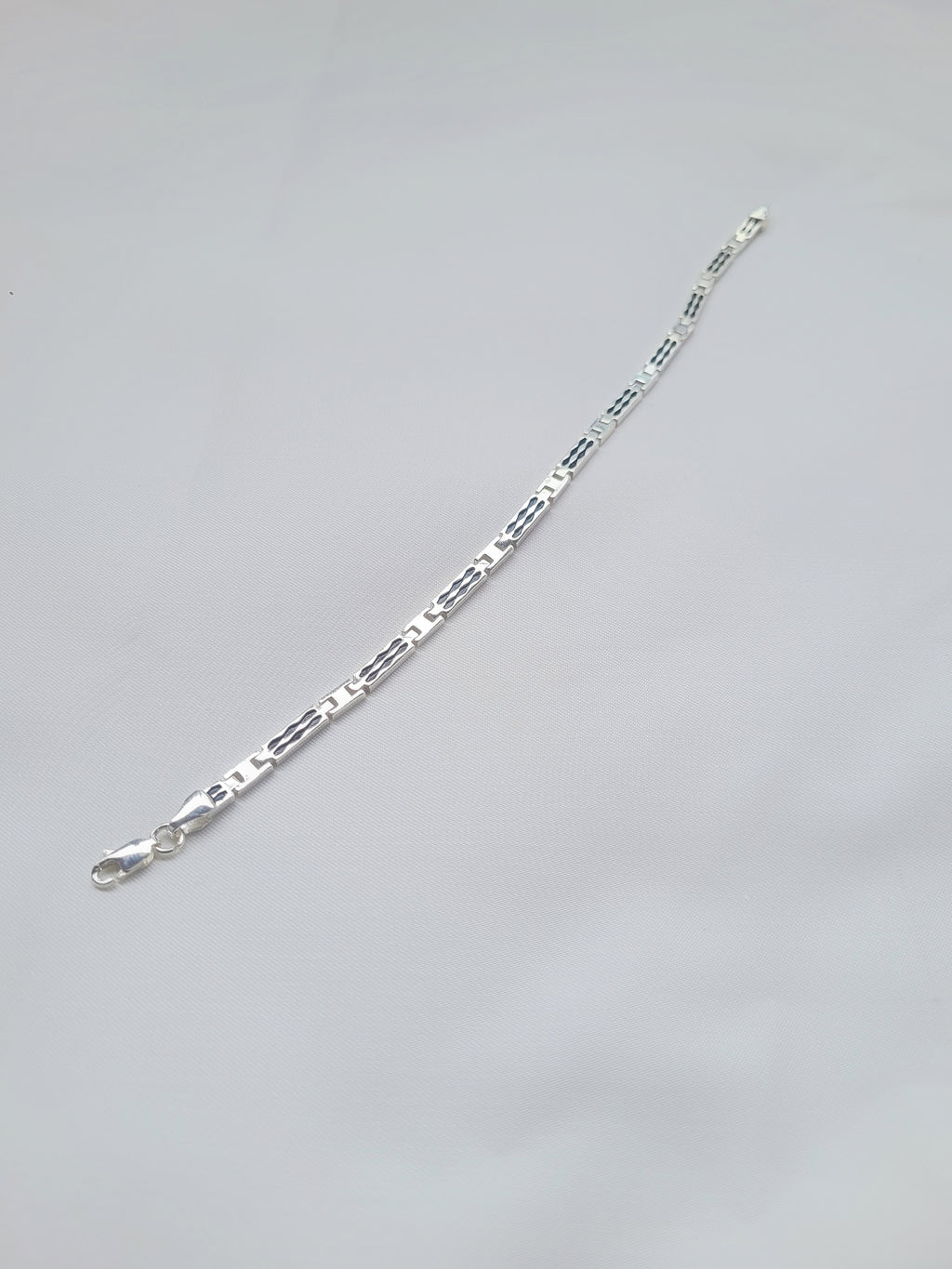Silver Drift Minimalistic Men's 92.5 Bracelet